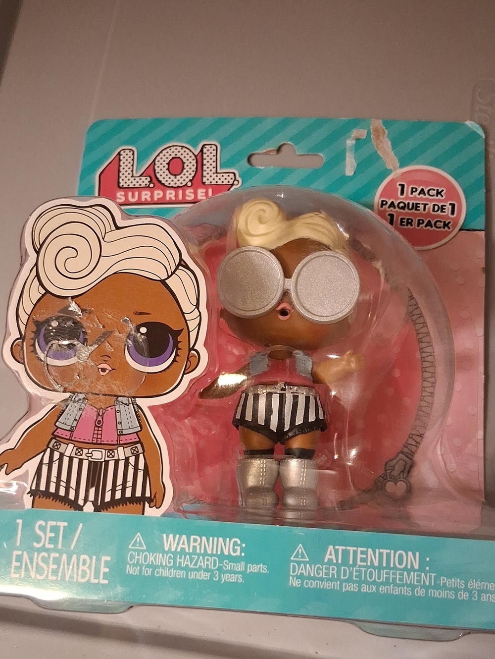 L.O.L. Surprise! Blonde Doll with Silver Accessories